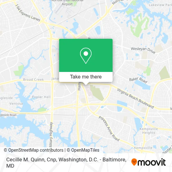 Cecille M. Quinn, Cnp map