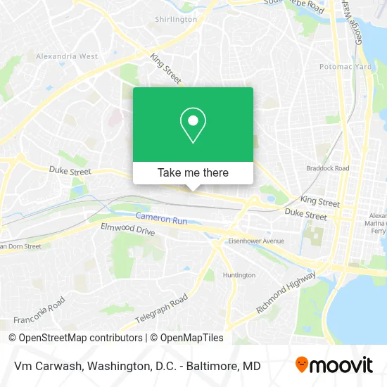 Vm Carwash map