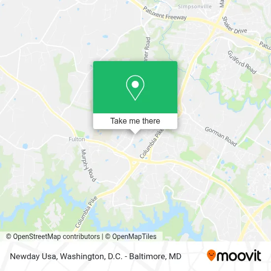 Newday Usa map