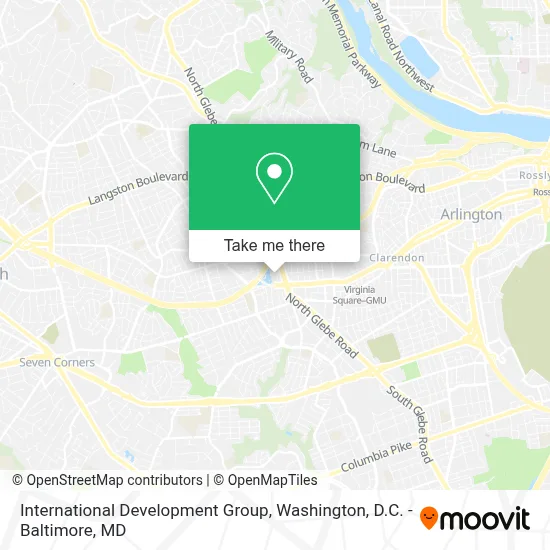 International Development Group map