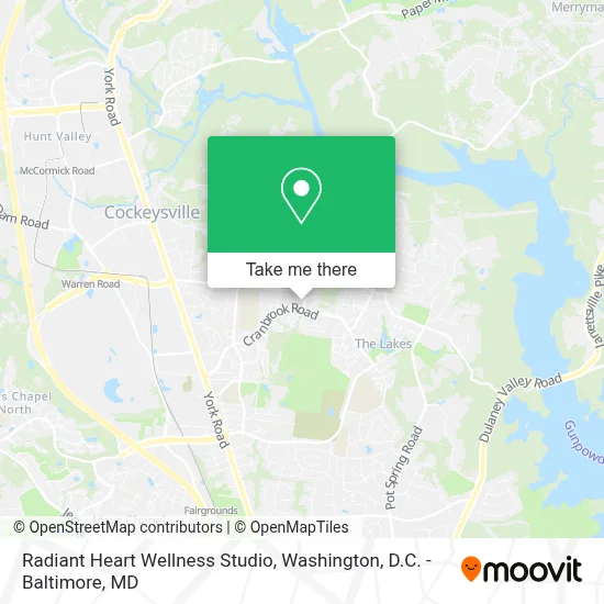Radiant Heart Wellness Studio map