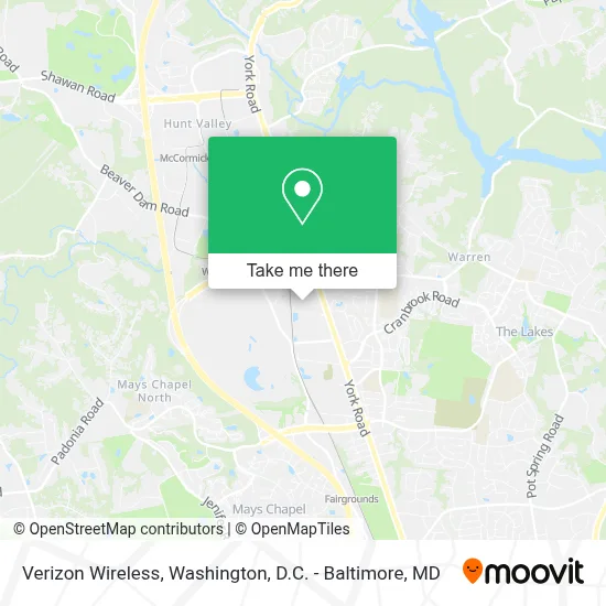 Verizon Wireless map