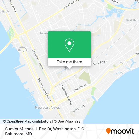 Sumler Michael L Rev Dr map