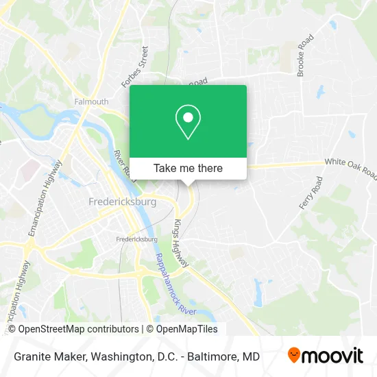 Granite Maker map
