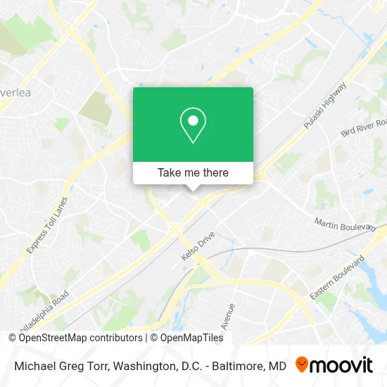 Michael Greg Torr map