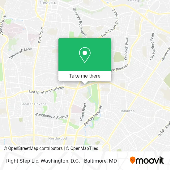 Right Step Llc map