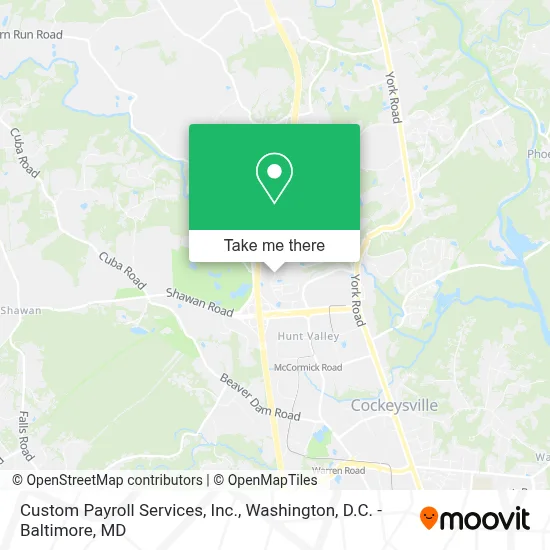 Custom Payroll Services, Inc. map