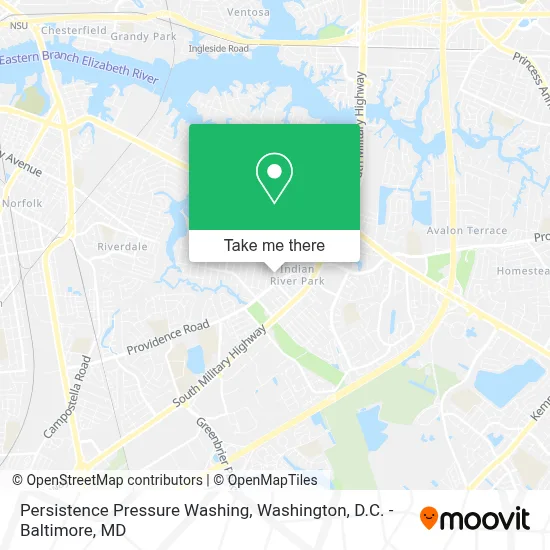 Persistence Pressure Washing map