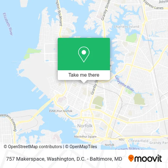 757 Makerspace map