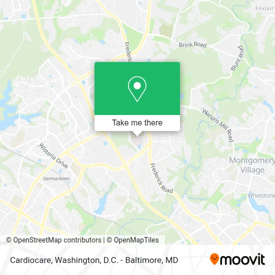 Cardiocare map