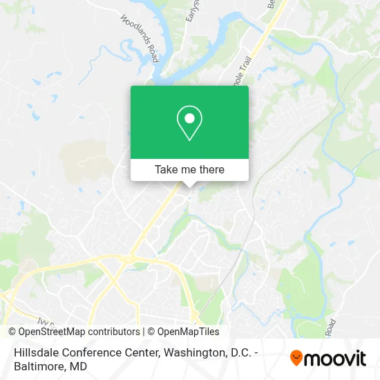 Hillsdale Conference Center map