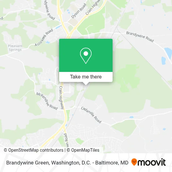Brandywine Green map