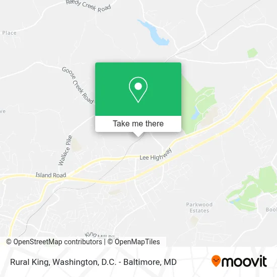 Rural King map