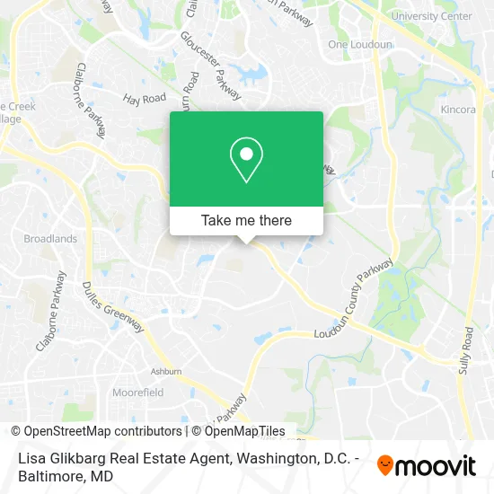 Lisa Glikbarg Real Estate Agent map