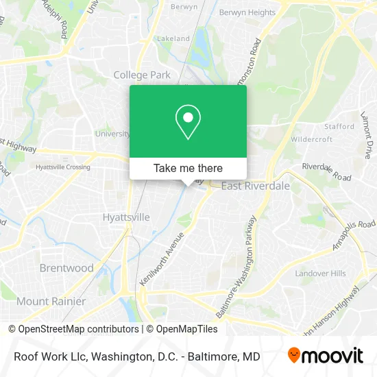 Roof Work Llc map