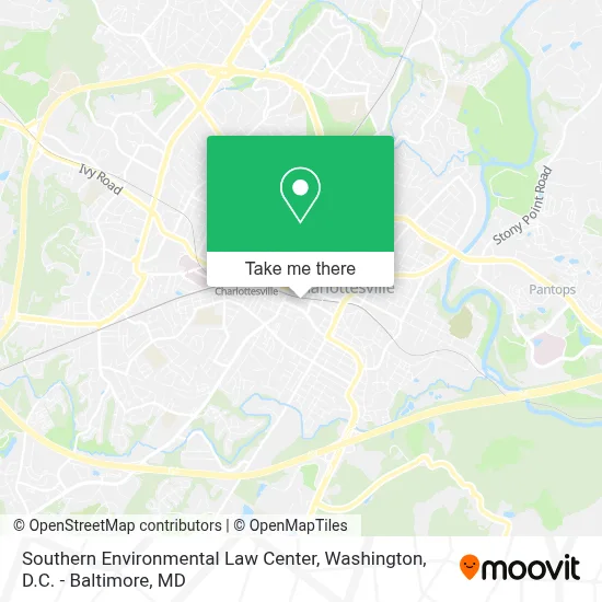 Southern Environmental Law Center map