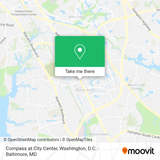 Compass at City Center map