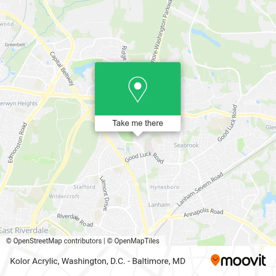 Kolor Acrylic map