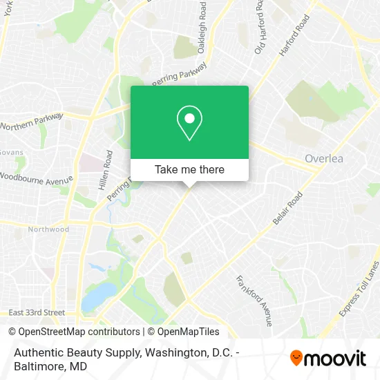 Authentic Beauty Supply map
