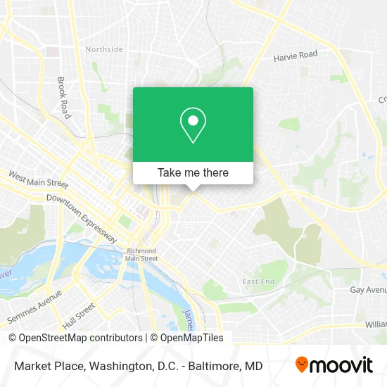 Market Place map