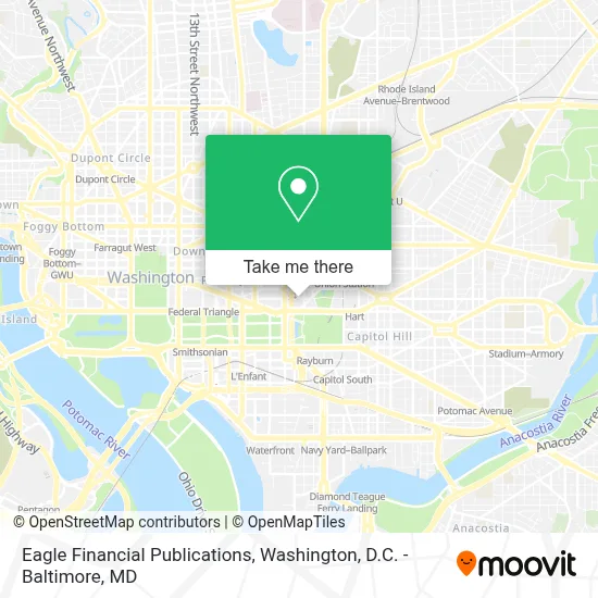 Eagle Financial Publications map
