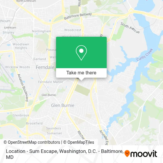 Location - Sum Escape map