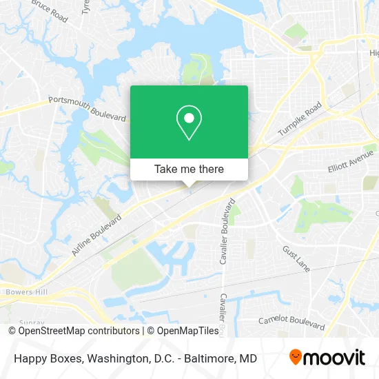Happy Boxes map