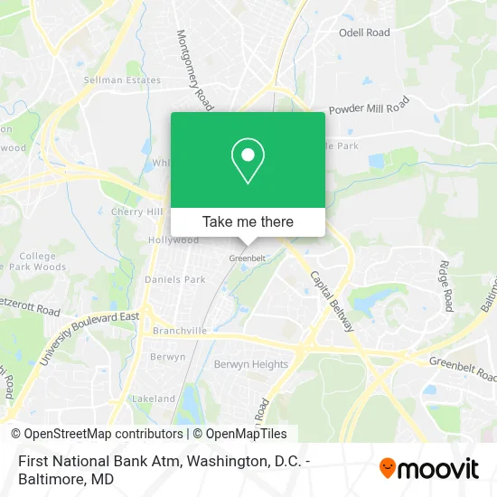 First National Bank Atm map