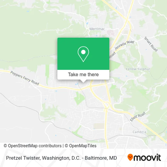 Pretzel Twister map