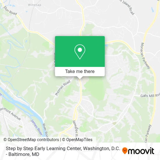 Step by Step Early Learning Center map