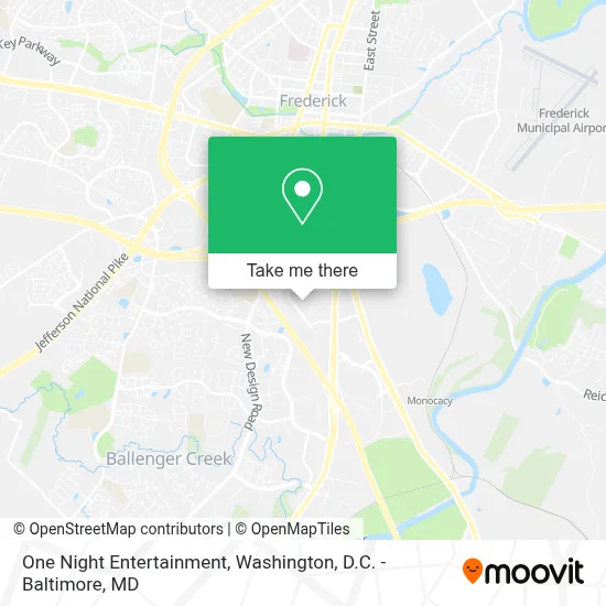 One Night Entertainment map