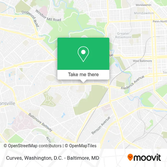 Curves map