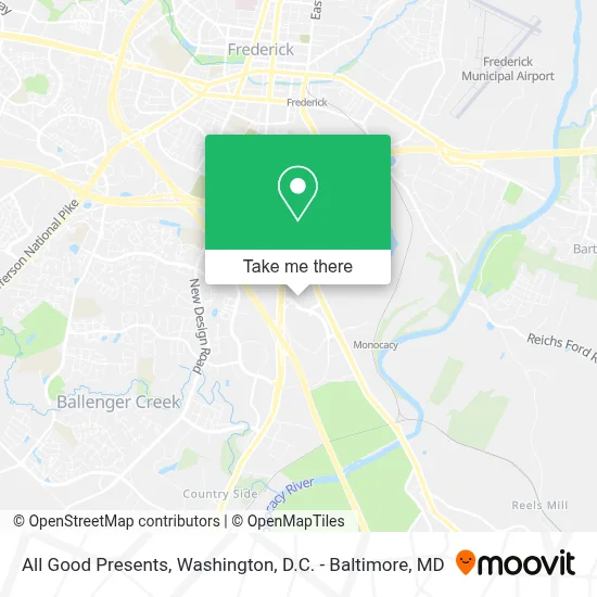 All Good Presents map