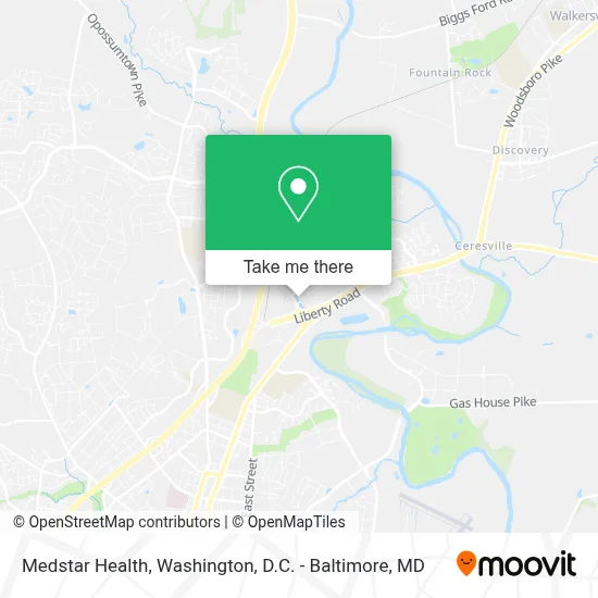 Medstar Health map