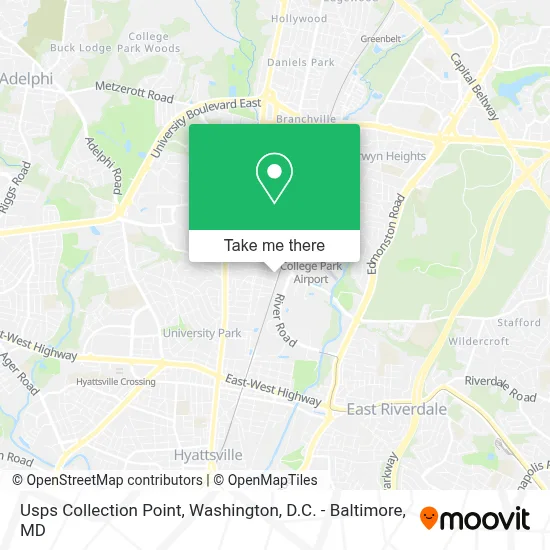 Usps Collection Point map