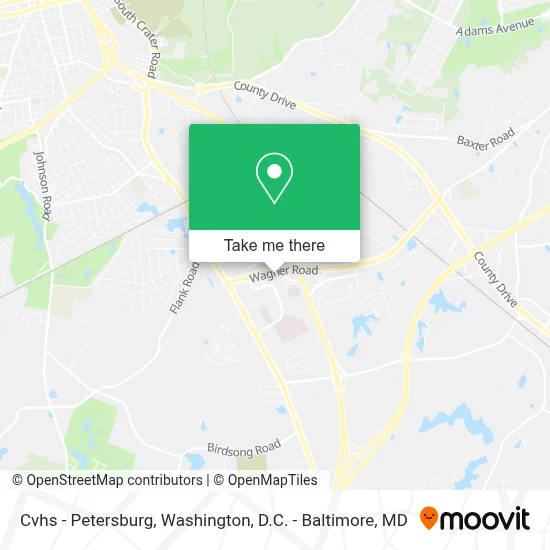 Cvhs - Petersburg map