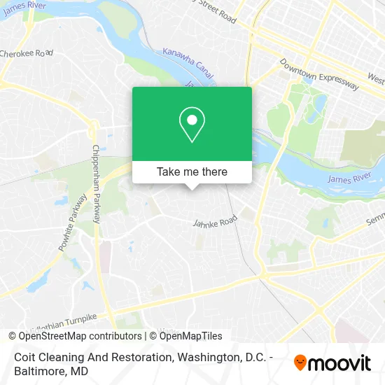 Coit Cleaning And Restoration map