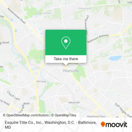 Esquire Title Co., Inc. map