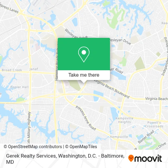 Gerek Realty Services map