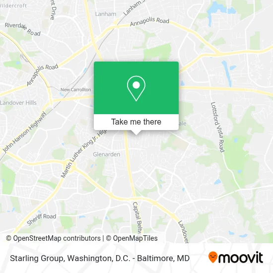 Starling Group map