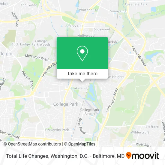 Total Life Changes map