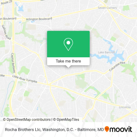 Rocha Brothers Llc map