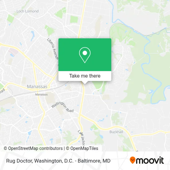 Rug Doctor map