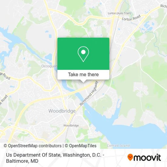 Us Department Of State map