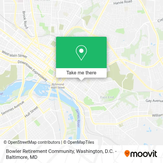 Bowler Retirement Community map