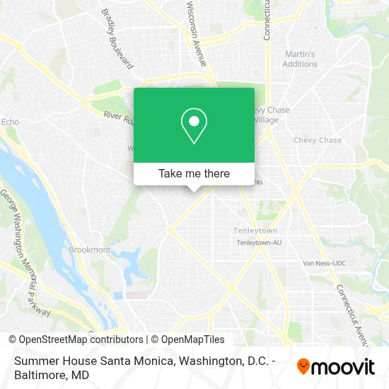 Summer House Santa Monica map
