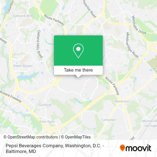 Pepsi Beverages Company map