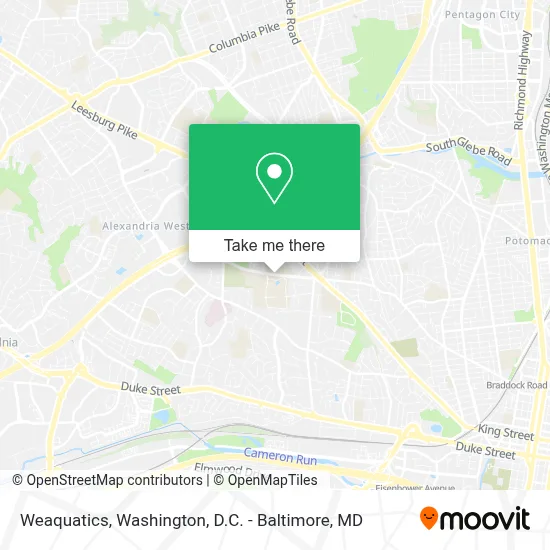 Weaquatics map
