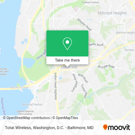 Total Wireless map