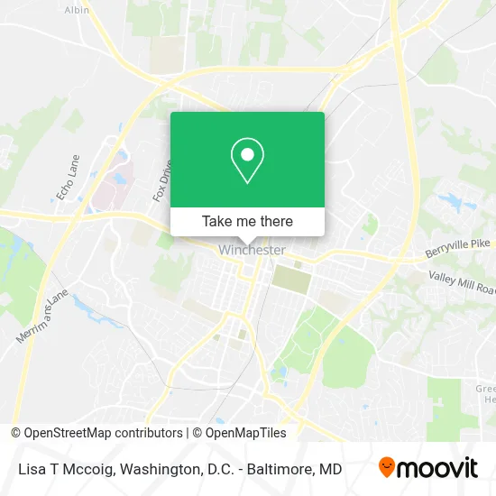 Lisa T Mccoig map
